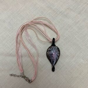 Glass Pendant Necklace
